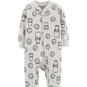 Carters Milk & Cookies Coveralls